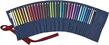 Estuche cartuchera 36 colores acuarelables Fabriano