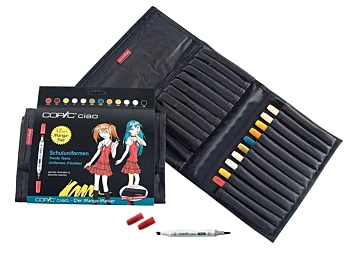 Estuche de Manga Trendy Teens 12 rotuladores Copic Ciao