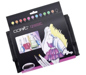 Estuche de 12 rotuladores Tonos Otoño Copic Classic