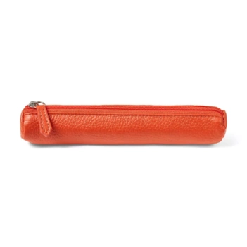 Fabriano Boutique Étui tube étroit en cuir orange