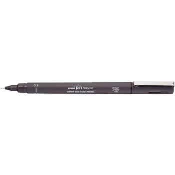 Rotulador Calibrado Pin Gris Oscuro Posca 0,1mm