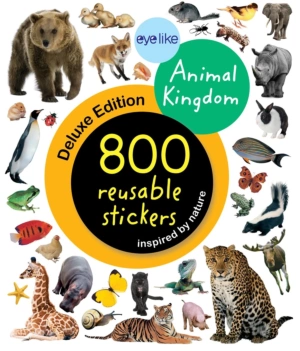 Eyelike Stickers Deluxe Animal Kingdom W Publishing Anglais