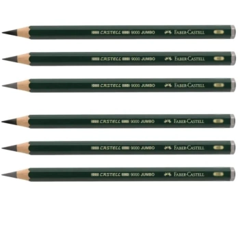 Lápiz grafito Jumbo Castell 9000 Faber-Castell