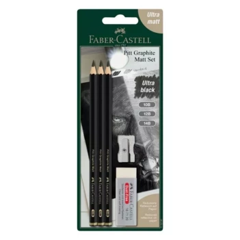 Faber-Castell Pitt Graphite Mat Set met 5 stuks 