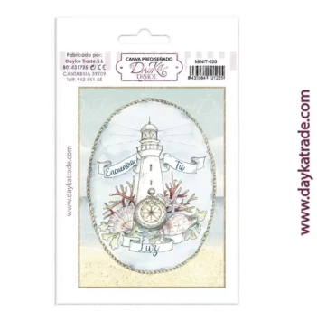 Dayka Trade Fabric for scrapbooking and cardboard Find your light 