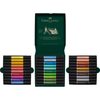 Faber-Castell Set 30 Pitt Artist Pen Dual markers