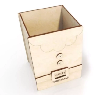 Artiwood Santa Claus box Artiwood 20x15cm