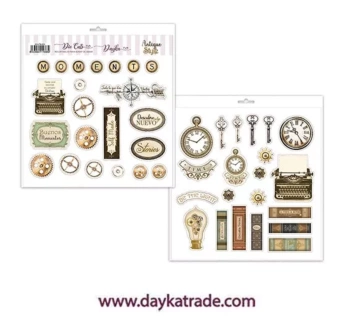 Dayka Trade Die-Cuts Cut Outs Antique Style 