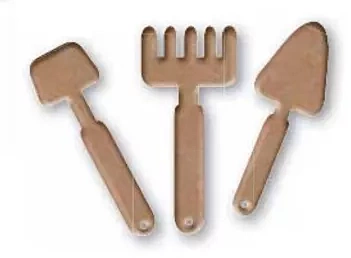 SUPER DEAL **40%** Stamperia DM Silhouettes Set Garden Tools
