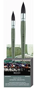 Escoda Set mit 2 Aquarellpinseln Aquario Joseph Zbukvic 1130