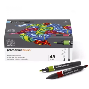 Set 12 Rotuladores Watercolour Landscape Tones Winsor & Newton