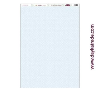 Tela DTXM-2007 Patrón Puntos Azul Dayka 33x70cm