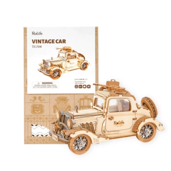 Classical 3D wooden vintage car model Robotime