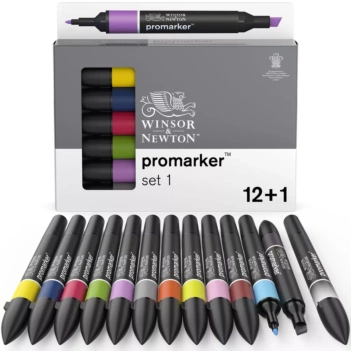 Set 12 Rotuladores Watercolour Landscape Tones Winsor & Newton