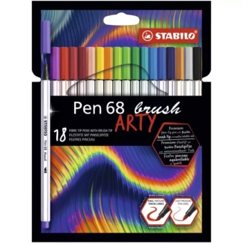 Set Arty 18 STABILO feutre 68 Pinceau