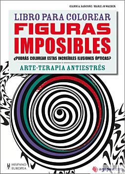 Impossible figures Anti-stress art therapy colouring book