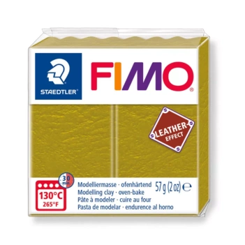 Fimo Oliwkowy Efekt Skóry 57g