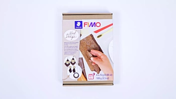 Miękki zestaw FIMO z efektem drewna