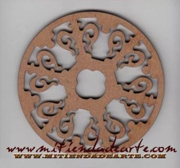 Dayka Trade MDF Silhouette FLGR003 filigree 3
