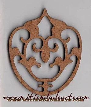 Dayka Trade MDF Silhouette FLGR004 filigree 4