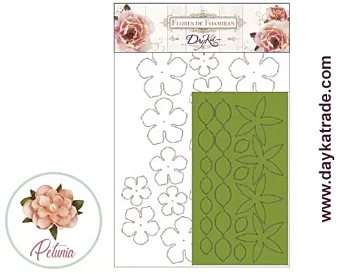 Dayka Trade Foamiran Petunia Beige Flower