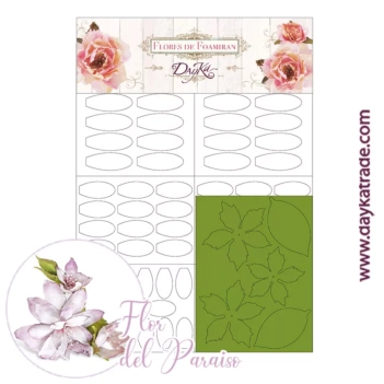 Dayka Trade Foamiran Flower Paradise Flower 