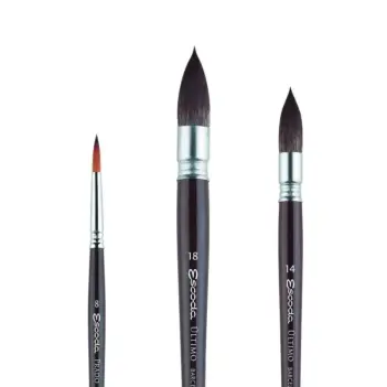 Álvaro Castagnet pinceaux synthétiques pour aquarelle 8601-2 Escoda