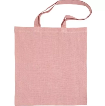 Creativ Company pink cloth bag 38x42cm