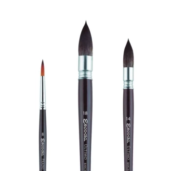 Set acuarela sintético Álvaro Castagnet 8601-2 Escoda