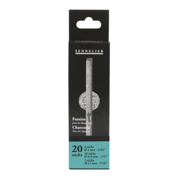 Set 20 carboncini assortiti Ø4-12mm Sennelier
