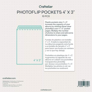 Craftelier Photoflip 3"x4" Photoflip Covers