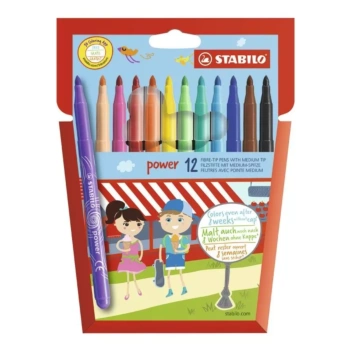 Set 12 Rotuladores STABILO Power
