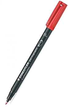 Staedtler Lumocolor Permanente Marker Rood F