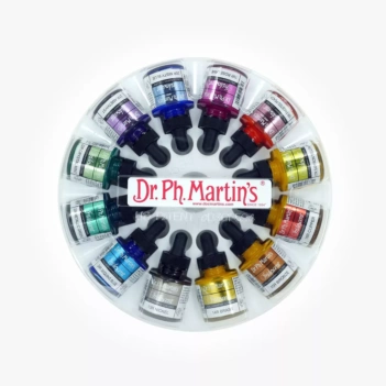 Color Iridiscente Caligrafía Set #01 1.0 oz Dr. Ph. Martin s 

