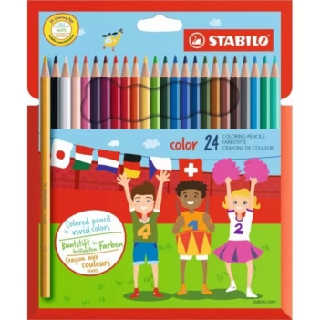 Set 24 crayons de couleur STABILO 