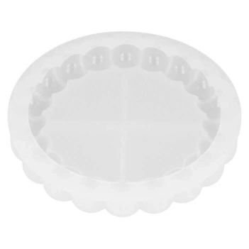 Artemio Silicone mold Round Tray with rim 