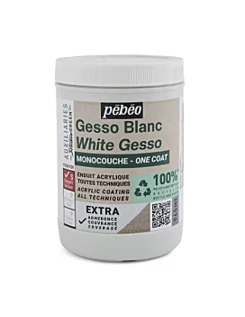 Pébéo Gesso One Coat Weiß 945ml