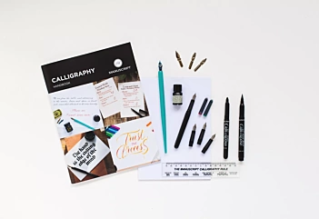 Kit de Caligrafía Class Teach Yourself Manuscript