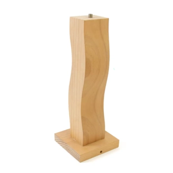 SUPERANGEBOT **40 %** Lampenfuß mit quadratischem Sockel 33 x 12 cm