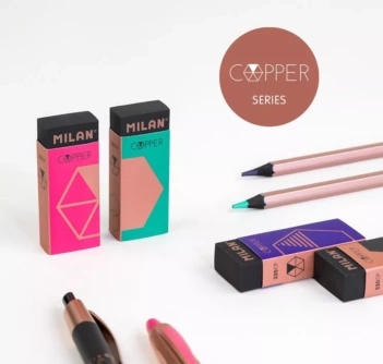 Milan Copper Radiergummi 320
