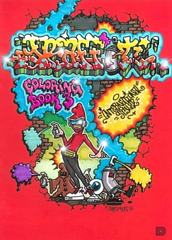 Graffiti Coloring Book 3 International Styles, Inglés