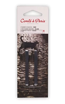 Set 2 Carrés Negro 2B Conté à Paris