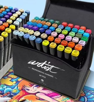 Estuche 60 Rotuladores Luxury Canvas Gama Artist Alex Bog