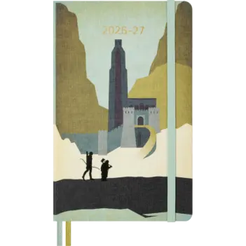 Agenda Classic 2026/2027 semanal The Lord of the Rings tapa dura entelada Moleskine 13x21cm