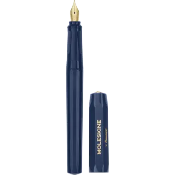 Pluma estilográfica fuente azul zafiro Kaweco Moleskine M