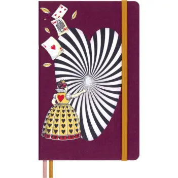 Libreta Edición Limitada Las aventuras de Alicia en el País de las Maravillas liso Moleskine 13x21cm