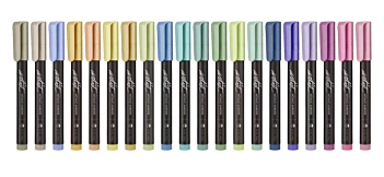 Estuche 20 Rotuladores Gama Artist Metallic Alex Bog