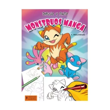 Tekenen en schilderen Monsters Manga T Beaudenon Engels