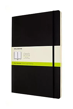 Libreta cuadrícula Negro Moleskine 21x28cm