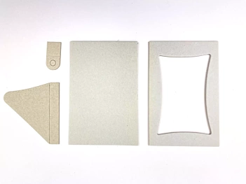 SUPER DEAL **40%** Rectangular curved cardboard frame